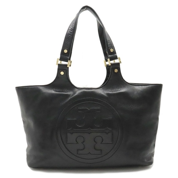 Tory Burch Handbags - Tory Burch 🖤Bombe 🖤Leather Bag Black